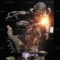 Predator Fighting Dutch V2 3D Print Model