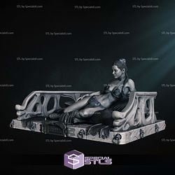 Princess Leia Bikini Lying 3D Print Model