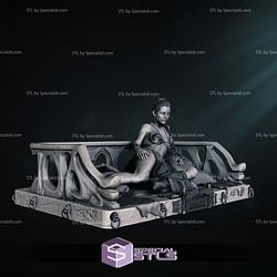 Princess Leia Bikini Lying 3D Print Model