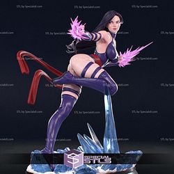 Psylocke in Battle X Men Digital Sculpture