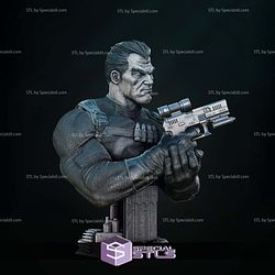 Punisher 2024 Bust 3D Print Model