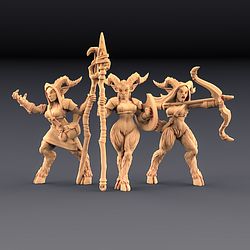 Artisan Guild Amazons Miniatures