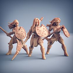 Artisan Guild Amazons Miniatures