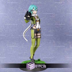 Sinon Sword art Online Printable Models