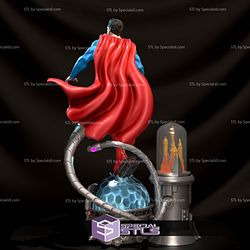 Superman Escape Digital Sculpture