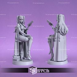 Tharja and Book 3D Print Model Fire Emblem