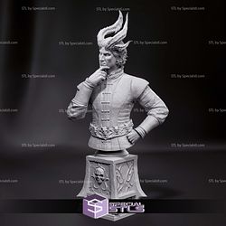 The Devil you Know Raphael Baldurs Gate Bust Printable Models