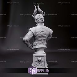 The Devil you Know Raphael Baldurs Gate Bust Printable Models