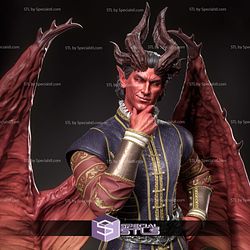 The Devil you Know Raphael Baldurs Gate Printable Models