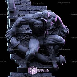 Venom on Wall V2 3D Printing Figurine
