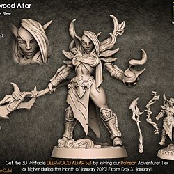 January 2020 Artisan Guild Miniatures