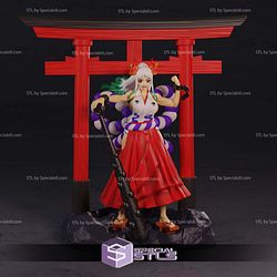Yamato and NSFW Temple Digital Sculpture One Piece