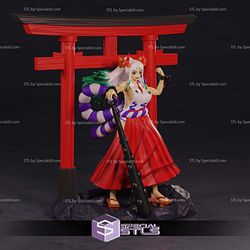 Yamato and NSFW Temple Digital Sculpture One Piece