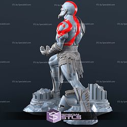 Young Kratos and Wing Joystick Holder STL Files