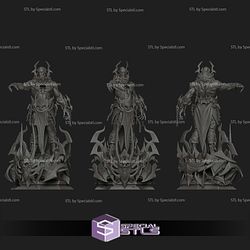 Zovaal the Jailer Warcraft Digital Sculpture