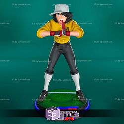 Ken Wakashimazu Captain Tsubasa Digital Sculpture