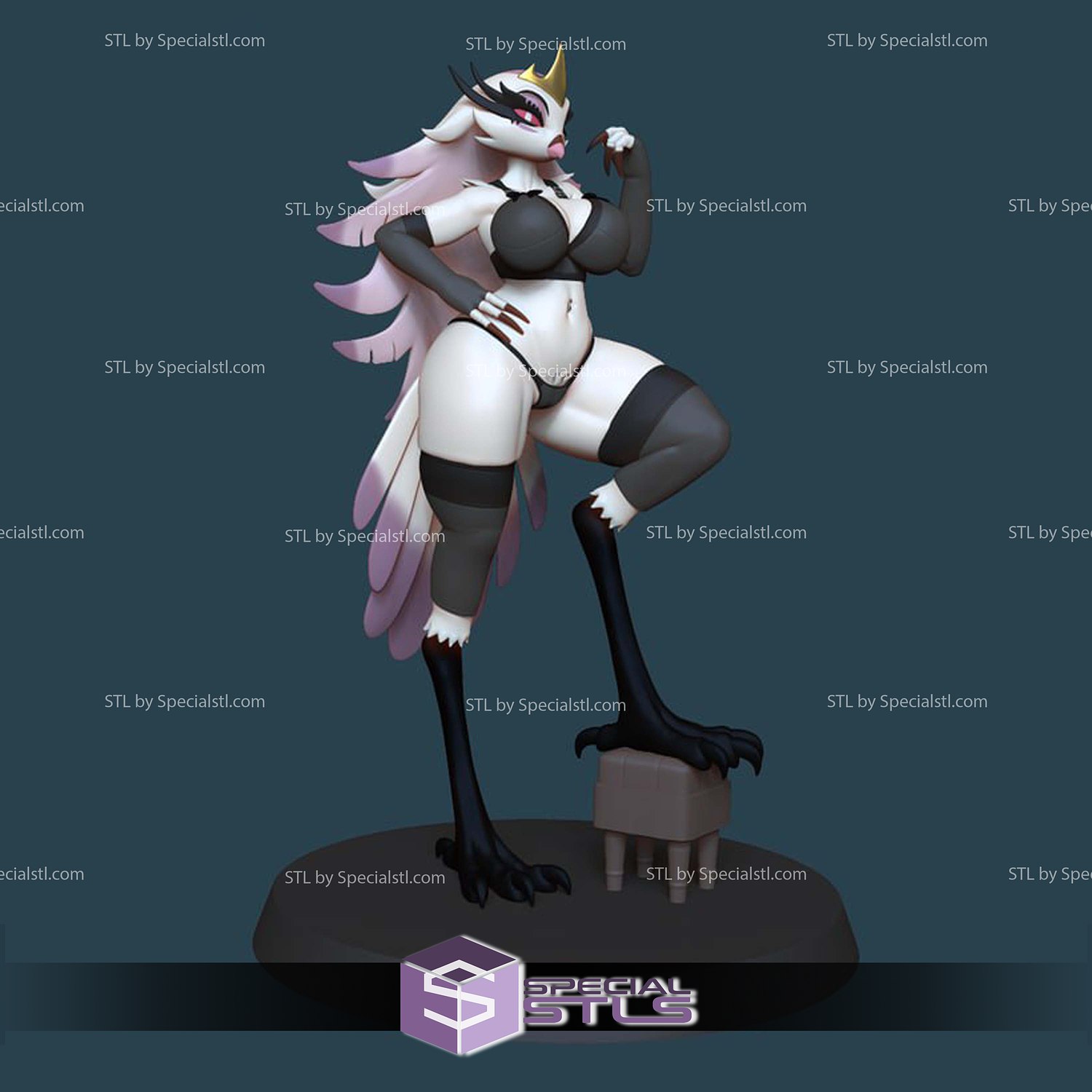 Bird Mommy Stella Hazbin Hotel STL Files | SpecialSTL