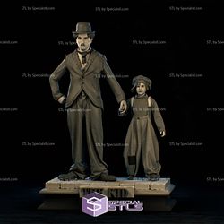 Charlie Chaplin The Kid 3D Printing Figurine