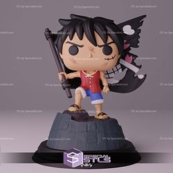 Monkey D Luffy Flag Funko STL Files