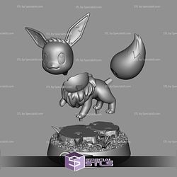 Pokemon Collection - Eevee STL Files