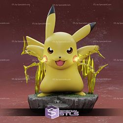 Pokemon Collection - Pikachu Attack STL Files