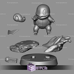 Pokemon Collection - Squirtle STL Files