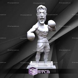 Rocky Balboa Chibi 3D Printing Figurine