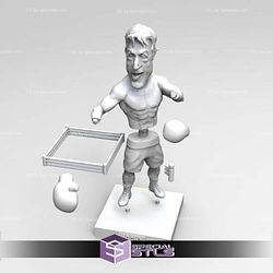 Rocky Balboa Chibi 3D Printing Figurine