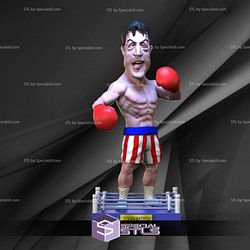 Rocky Balboa Chibi 3D Printing Figurine