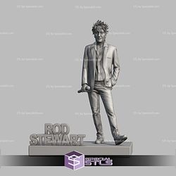 Rod Stewart 3D Printing Figurine