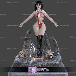 Vampirella Thicc Skull and Bone STL Files