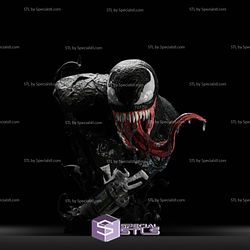 Venom Let There Be Carnage Bust 3D Print Model