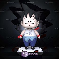 Goku Baby Digital STL Sculpture