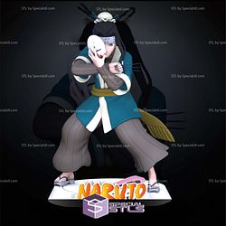 Haku Naruto Digital STL Sculpture