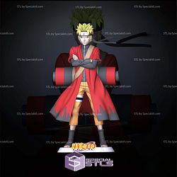 Naruto Sage Mode Digital STL Sculpture