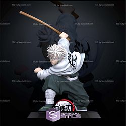 Shinazugawa Battle Demon Slayer Digital STL Sculpture
