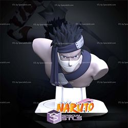Zabuza Prepare Bust Naruto Digital STL Sculpture