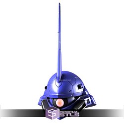 Cosplay STL Files Gundam Kampfer Helmet 3D Print