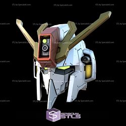 Cosplay STL Files Gundam Zeta Helmet 3D Print