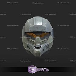 Cosplay STL Files Halo Soldier Helmet 3D Print