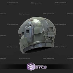 Cosplay STL Files Halo Soldier Helmet 3D Print
