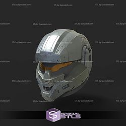 Cosplay STL Files Halo Soldier Helmet 3D Print