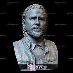 Bust Portrait STL Collection - Charlie Hunnam as Jax Teller