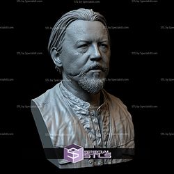 Bust Portrait STL Collection - Tommy Flanagan
