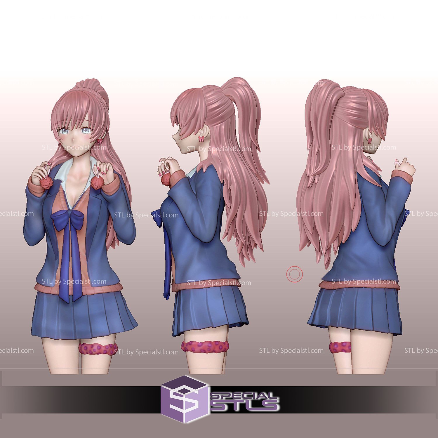 Akari Watanabe Manga Version Printable Models | SpecialSTL