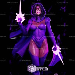 Betsy Braddock Psylocke X Men Digital Sculpture