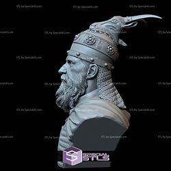 Bust Portrait STL Collection - Skanderbeg