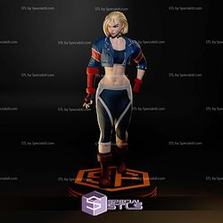 Cammy Street Fighter 6 Digital Sculpture