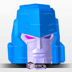 Cosplay STL Files Megatron Classic Helmet