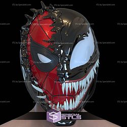 Cosplay STL Files Swappable Venom Helmet Venomized Spider-Man